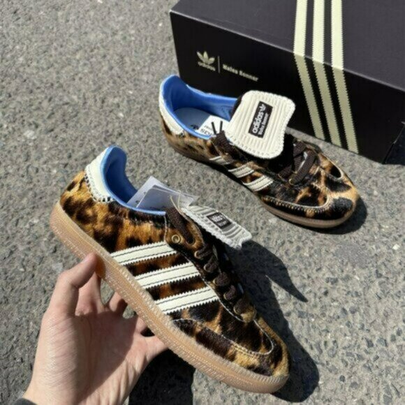 ✨💕Adidas Samba Pony Wales Bonner Leopard - Picture 1 of 4